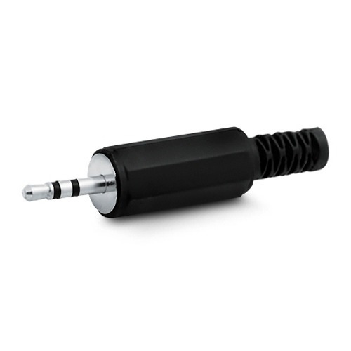 Ficha Jack Miniplug 2.5mm Macho Plastico P-231a 