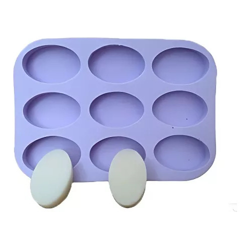 Molde Forma Silicone Oval Mini 9cav. Hotel