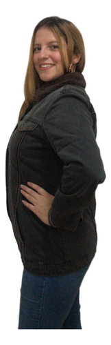 Chaqueta Mujer Umbrale Forro Interno Cuello De Piel Desmontable 676925