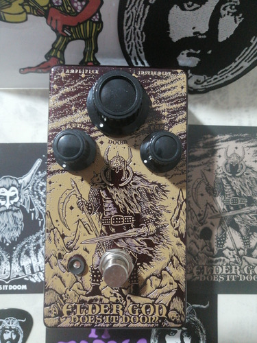 Pedal Does It Doom Elder God Fuzz Face Russian Big Muff 