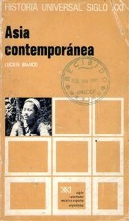 Asia Contemporánea Lucien Bianco