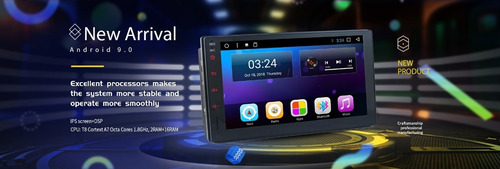 Auto Radio Android 2gb Ram 7 Pulgadas 2din Fhd Gps Usb Bt
