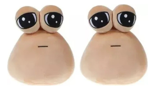 Emoción Alien Pou Furdiburb Muñeco Peluche Juguete 2 Pcs