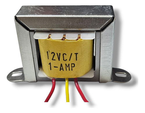 Transformador De Corriente 120vac A 12vac 1a Tap Central