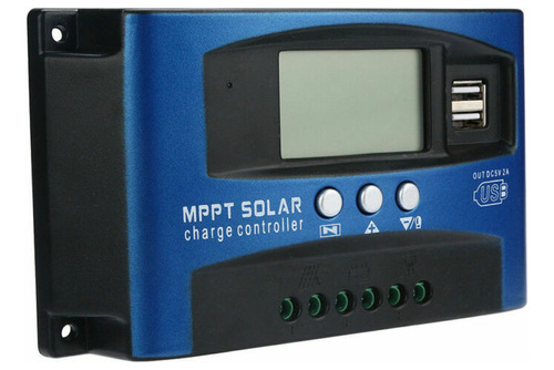 100a Mppt Panel Solar Regulador Controlador De Carga 12v/24v