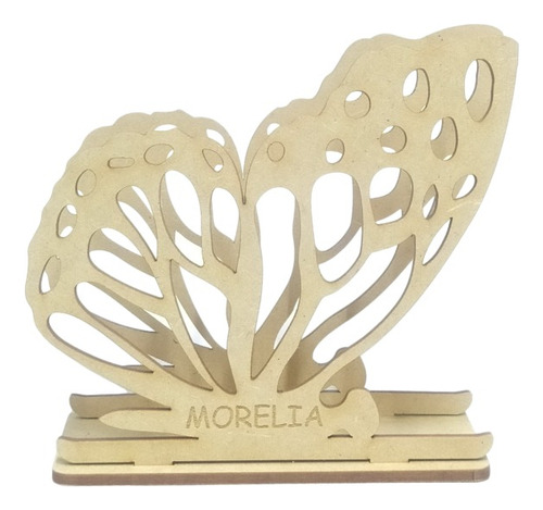 25 Servilleteros Mdf Mariposa Personalizado Mdf Corte Centro