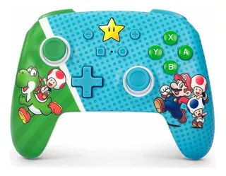 Mando Pro Powera Wireless Switch Mario Super Star Friends Color Multicolor