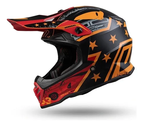 Casco para niños kids enduro motocross LS2 MX437 TALLE L