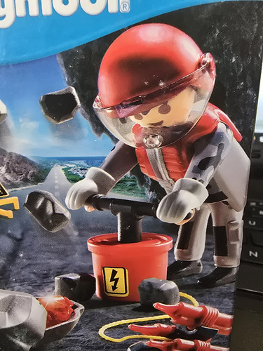 Set Playmobil 9092 Explosion De Rocas Special Plus