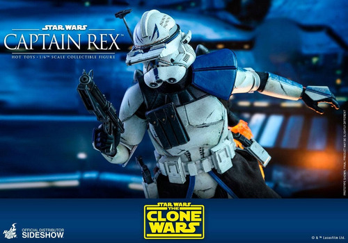Hot Toys Star Wars The Clone Wars Tms Capitán Rex Figura De