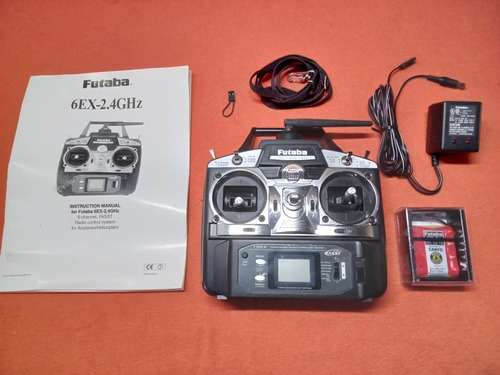 Radiocontrol Futaba Fasst 6ex Aeromodelismo Avion Drone 