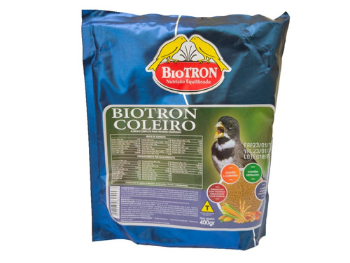 Ração Extrusada Coleiro 400gr - Biotron