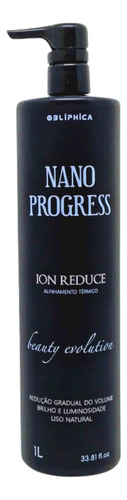 Escova Progressiva Nano Progress Ion Reduce Obliphica 1lt