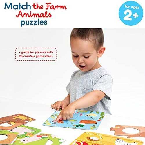 Banana Panda Match The Farm Animals Juego De Combinación - E