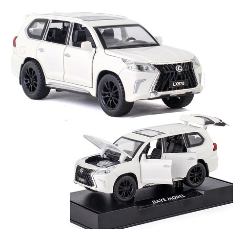 Lexus Lx570 Suv Miniatura Metal Coche Con Base Expositora