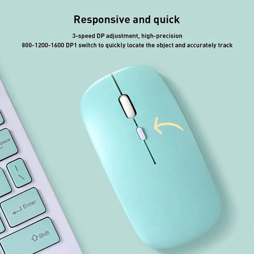 Juego De Teclado Y Ratón Con Soporte Plegable Y Teclado Blue