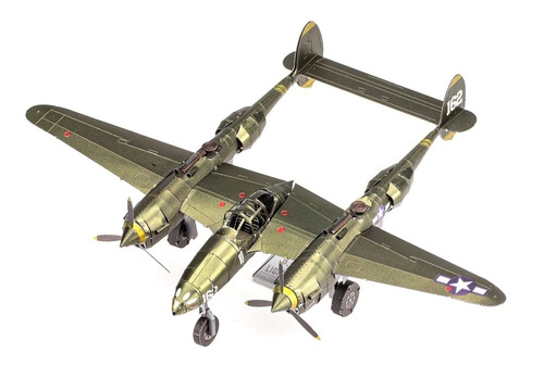 Avión Caza P-38 Lightning  Armar Premium Fascinations