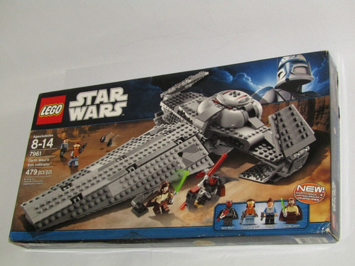 Sith Infiltrator De Darth Maul Lego 7961 (Usado)