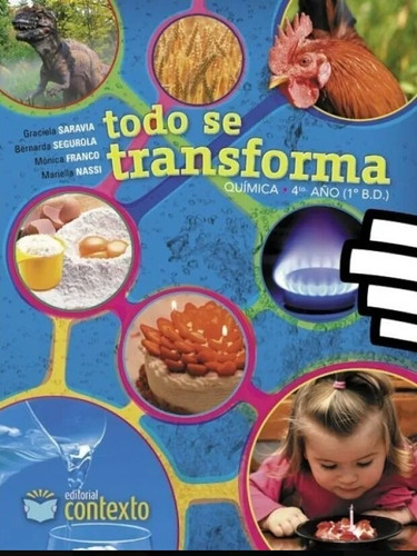 Todo Se Transforma Química 4to Año Bachillerato Contexto