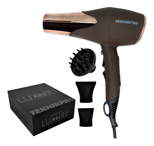 Teknikpro Master Luxury Secador De Pelo Profesional