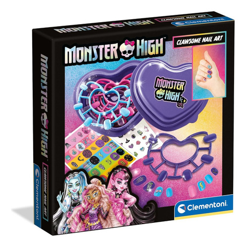 Set Decoración Uñas Monster High Clementoni