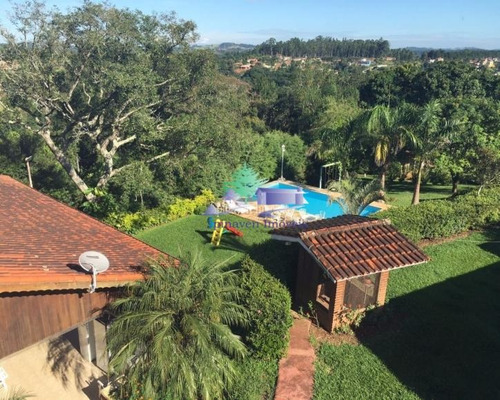 Venda - Linda Chácara Em Jarinú - Sp Com 3 Casas, Campo, Piscina. Lazer Total. - Ch00592