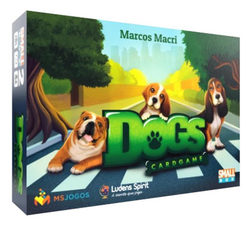 Jogo De Cartas Dogs Cardgame Ms Jogos E Ludens Spirit Jtr040