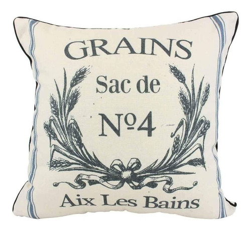 Fundas De Cojín De Saco De Grano De Granja Vintage, Et...