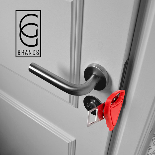 Doble G Brands Cerradura De Puerta Portátil Para Aumentar
