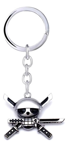 Llavero Metal Anime One Piece Zoro