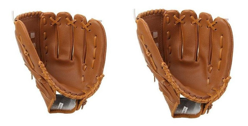 2 Guantes De Béisbol Compatible Con Mano Derecha Para