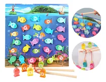 Comprar Juguetes For Niños Juguetes De Pesca Magnéticos De Madera