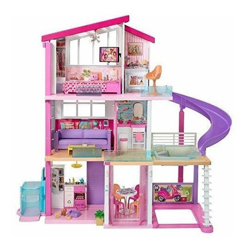 Barbie Dreamhouse Casa De Muñecas Con Ascensor Accesible Pa