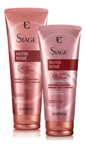Siàge Nutri Rosé Shampoo + Condicionador / Eudora