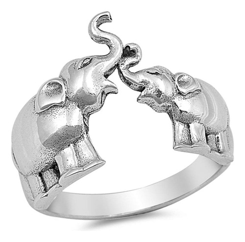 Anillo De Animal De Elefante Nuevo 925 Plata Esterlina ...