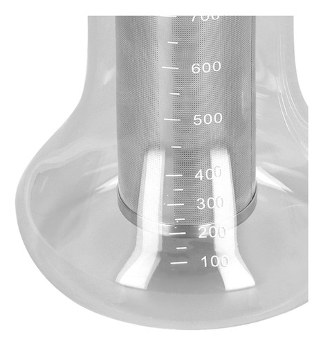 Cafetera Portátil De Vidrio Borosilicato De 700 Ml Para Cerv