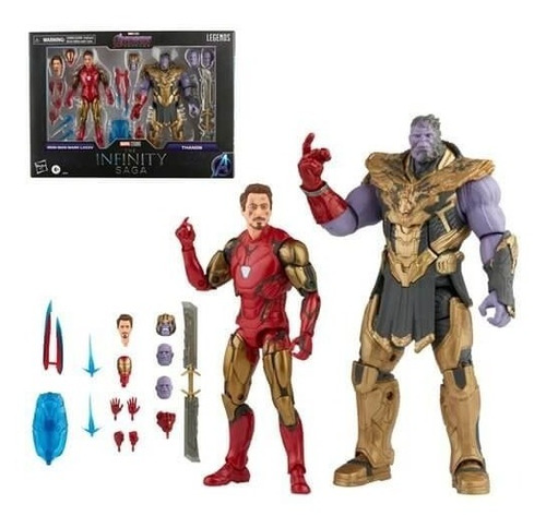 Marvel Legends Infinity Saga. Thanos Vs Iron Man Pack