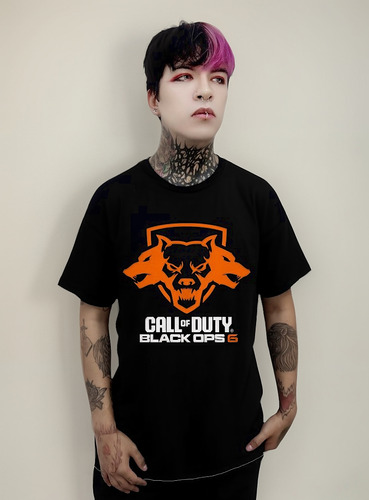 Playera Gamer Call Of Duty Black Ops 6 Cod Warzone 2024