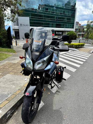 Vstrom 650 Dl Gris Celeste Estado Mecánico Impecable