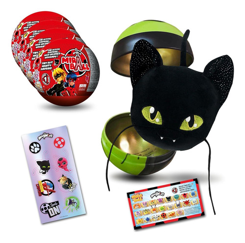 Miraculous Ladybug 4-1 Sorpresa Mirabola Juguetes Niños