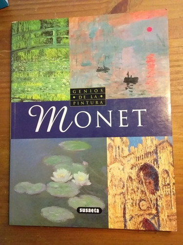 Libro De Arte - Genios De La Pintura- Monet (33 X 26cm)