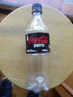 Botella Vacia Coca Zero 600 Ml - 2013 Fede Plástico