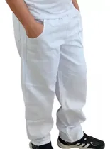 Comprar Kit 5 Calça Brim Elástico Uniforme Profissional Uso Geral