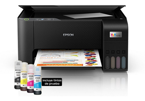 Impresora A Color Multifunción Epson Ecotank L3210 220v