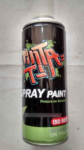 Spray Pintura Pinta -t De 400 Ml Color Blanco Mate