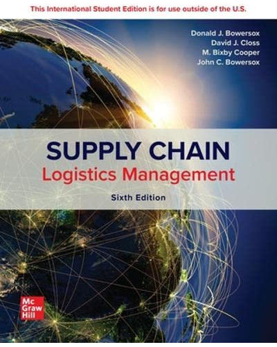 Upply Chain Logistics Management 6e - Bowersox
