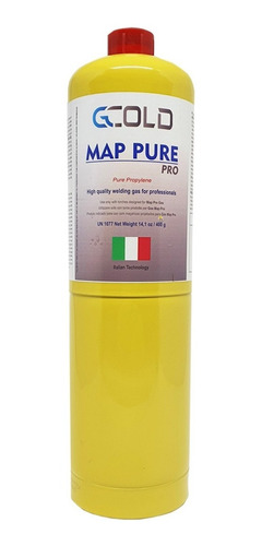 Refil Cilindro Gás Mapp Pure 400g P/ Maçarico Portatil Map