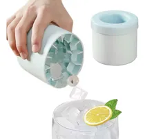 Comprar Cubetera Vaso Flexible 60 Hielos Silicona Cilindro Bpa Free