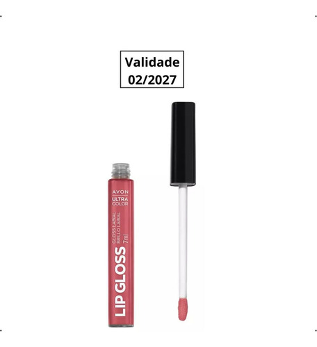 Gloss Avon Ultra Color Lip Labial Brilho 7ml, Varias Cores