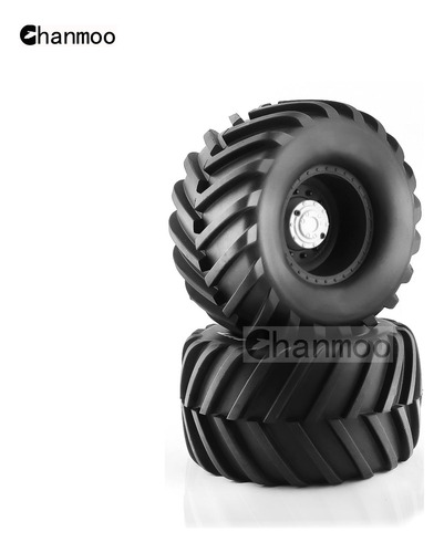 Neumáticos De Camión Monstruo Rc 1/8 Y Ruedas De 17mm Hex